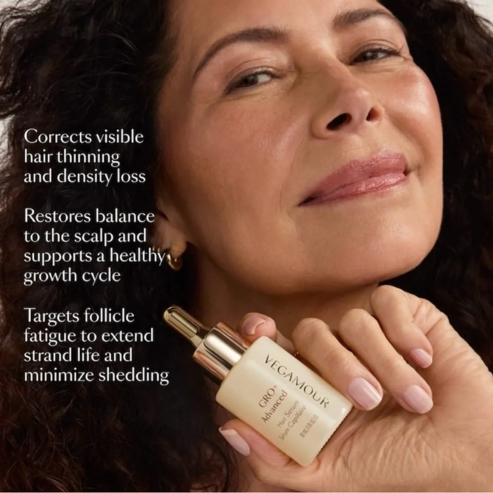 🎸Vegamour🎸🔥NWT🔥GRO+ Advanced Hair Serum for Severe Signs of Thinning-1 Fl oz.